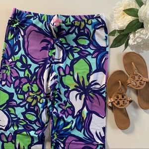Rare worn once size L Lilly Pulitzer palazzo pants